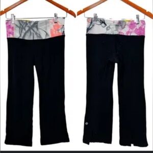 Lululemon tadasana slit crops